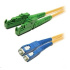 Duplexní patch kabel SM 9/125, OS2, E2000(APC)-SC(PC), LS0H, 1m