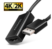 AXAGON RVD-HI20N, DisplayPort -> HDMI 2.0b redukcia / adaptér, 4K/60Hz