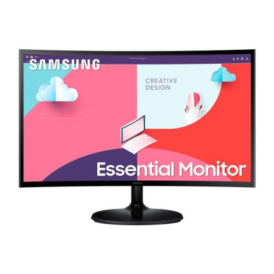 Samsung MT LED LCD Monitor 24 S360C FullHD - Prohnutý 1800R, VA, 1920x1080, 4ms