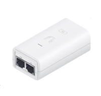 BAZAR - UBNT POE-24-24W-G-WH [Gigabit PoE adaptér, 24V/1A (24W), vč. napájecího kabelu, bílý] - Poškozený obal (Komplet)