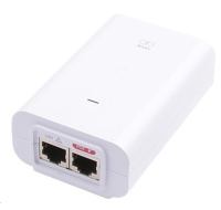 UBNT U-POE-af - Gigabitový PoE injektor 48V/ 0,32A- biely