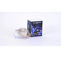 TESLA nano řetěz 50LED, RGB, 5m + 30cm kabel