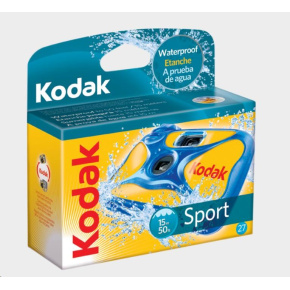 BAZAR - Kodak Jednorázový fotoaparát Kodak Water Sport 800/27 - Poškozený obal (Komplet)