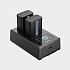BAZAR - SmallRig 3818 NP-FW50 Battery & Charger Kit - Poškozený obal (Komplet)