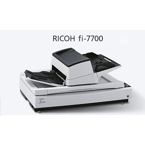 RICOH skener Fi-7700 A3, color, duplex, 100ppm v barvě 300dpi, USB 3.1, ADF 300 + ploché lože A3 (flatbed), Z: 12M RICOH skener Fi-7700 A3, color, duplex, 100ppm v barvě 300dpi, USB 3.1, ADF 300 + ploché lože A3 (flatbed), Z: 12M