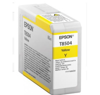 BAZAR - EPSON ink bar ULTRACHROME HD "Kosatka" - Yellow - T850400 (80 ml) - Poškozený obal (Komplet)