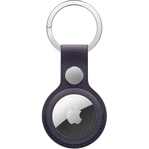 Apple AirTag FineWoven Key Ring - Midnight Purple Apple AirTag FineWoven Key Ring - Midnight Purple