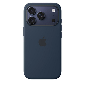 Apple iPhone 17 Pro Silicone Case with MagSafe – Midnight Apple iPhone 17 Pro Silicone Case with MagSafe – Midnight