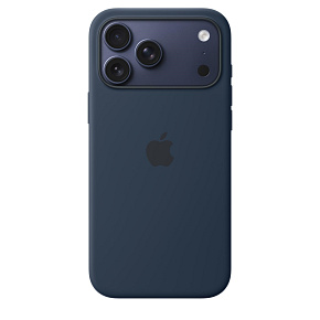 Apple iPhone 17 Pro Max Silicone Case with MagSafe – Midnight Apple iPhone 17 Pro Max Silicone Case with MagSafe – Midnight