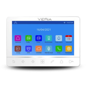 Veria LCD monitor videotelefonu  8276B série 2-WIRE bílý