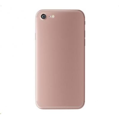 3mk ochranný kryt NaturalCase pro Apple iPhone 7 Plus, transparentní růžovo-zlatá