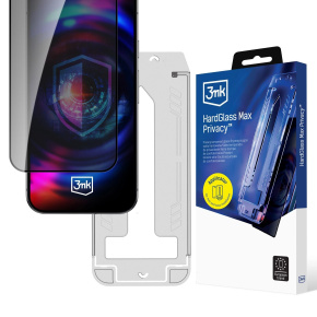 3mk Hardglass Max Privacy FrameFit pro Apple iPhone 15 Pro