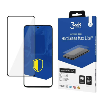 3mk tvrdené sklo HardGlass Max Lite pre Apple iPhone 13 / 13 Pro / 14, čierne