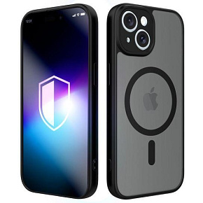 3mk ochranný kryt Misty MagCase Black pro Apple iPhone 15 3mk ochranný kryt Misty MagCase Black pro Apple iPhone 15