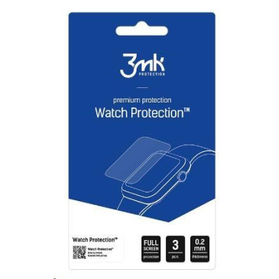 3mk hybridní sklo Watch Protection FlexibleGlass pro Garmin Forerunner 245 (3ks)