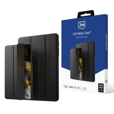 3mk pouzdro Soft Tablet Case pro Samsung Galaxy Tab S7 / Tab S8, černá