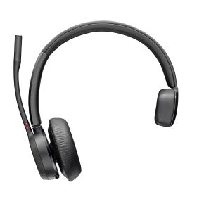 Poly Voyager 4310 bezdrátová náhlavní souprava MS Teams, BT700 USB-A adaptér, mono