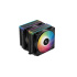 DEEPCOOL CPU Chladič AG620 BK ARGB V2, 2x120mm, LGA1851, AM5, černá