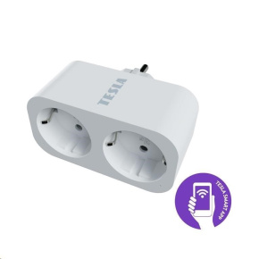 BAZAR - Tesla Smart Plug Dual SD300, poškozený obal