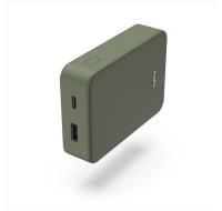 Hama Colour 10, powerbanka 10000 mAh, 3 A, výstup: USB-C, USB-A, zelená