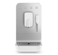BAZAR - SMEG BCC12WHMEU automatický kávovar, 1350 W, 19 bar, vestavěný mlýnek, 1.4 l nádoba na vodu, opraveno