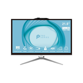 MSI PC AIO PRO AP222T (PRO AP222T 14MA-664XEU), i3-14100, 21.5" FHD, Anti-Glare, Touch, 16GB, 512GB SSD, No OS, White MSI PC AIO PRO AP222T (PRO AP222T 14MA-664XEU), i3-14100, 21.5" FHD, Anti-Glare, Touch, 16GB, 512GB SSD, No OS, White
