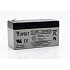 Baterie - YUVOLT Y1.2-12FR (12V; 1,2Ah; faston F1-4,7mm; životnost 3-5let)