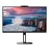 BAZAR - AOC MT IPS LCD WLED 27" Q27V5CW/BK - IPS panel,2560x1440,HDMI,DP,USB-C,USB,pivot,repro,webcam - Poškozeny obal