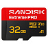 SanDisk micro SDHC Extreme PRO 32GB UHS-I U3 (100R/90W) + adaptér