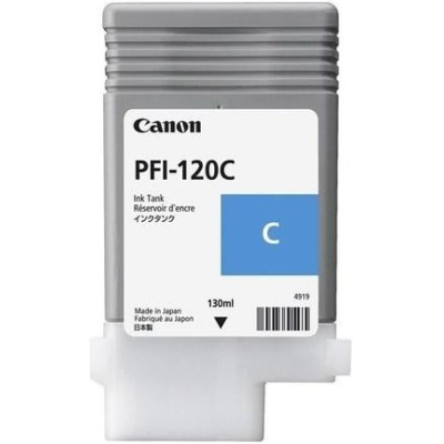 Nádržka s farbivom Canon PFI-120 Cyan 130 ml