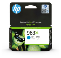 HP 963XL High Yield Cyan Original Ink Cartridge (1,600 pages)