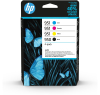 HP 950 Black/951 CMY Original Ink Cartridge 4-Pack (1,000 / 700 / 700 / 700 pages)