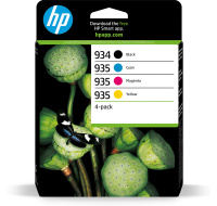 HP 934 Black/935 CMY Ink Cartridge 4-Pack (400 / 400 / 400 / 400 pages)