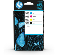 HP 932 Black / 933 CMY Original Ink Cartridge 4-Pack (400 / 330 / 330 / 330 pages)