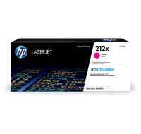 HP 212X High Yield Magenta Original LaserJet Toner Cartridge (10,000 pages)