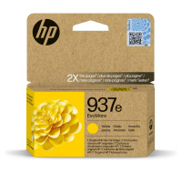 HP 937e EvoMore Yellow Original Ink Cartridge (1,650 pages)