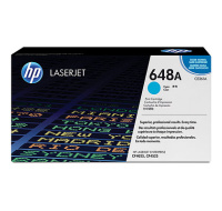 HP 648A Cyan LJ Toner Cart, CE261A (11,000 pages)