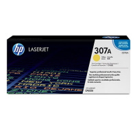 HP 307A Yellow LJ Toner Cart, CE742A (7,300 pages)