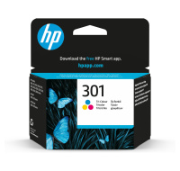 HP 301 Tri-color Ink Cart, 3 ml, CH562EE (165 pages)