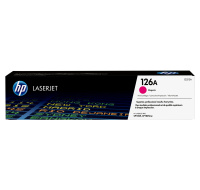 HP 126A Magenta LJ Toner Cart, CE313A (1,000 pages)