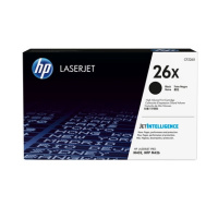 HP  26X Black LJ Toner Cart, CF226X (9,000 pages)