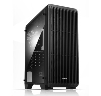 case Zalman miditower S2, ATX/mATX/Mini-ITX, bez zdroje, USB3.0, černá