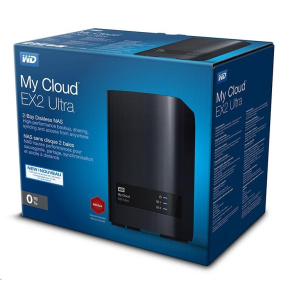 BAZAR - WD My CLOUD EX 2 ULTRA, bez HDD 3,5", RJ45, NAS