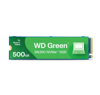 WD GREEN NVMe SSD 480GB PCIe SN350, Geb3 8GB/s, (R:2400/W:1650 MB/s)