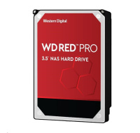 WD RED Pro NAS WD141KFGX 14 TB SATAIII/600 512 MB cache, 255 MB/s, CMR