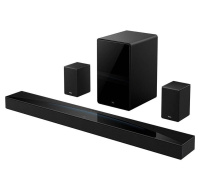 TCL Q85HE soundbar 7.1.4, 860 W, Bluetooth 5.1, WiFi 5, Dolby Atmos, Dolby TrueHD, Dolby Digital Plus, subwoofer, černá