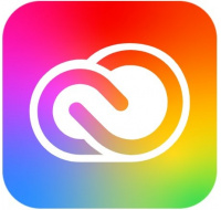 Adobe Creative Cloud for teams All Apps, Multi Platform, English, Education, Named, 12 mesiacov, Level 3, 50 - 99 Lic - nová licence