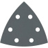 Bosch brusný papír PRO F355, 93 mm, G600, 5 ks