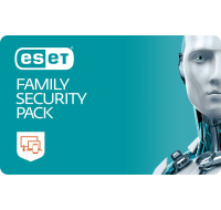 ESET Family Security Pack pre 10 zariadenia, predĺženie licencie na 1 rok