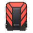 Externý pevný disk ADATA 2TB 2,5" USB 3.1 HD710 Pro, červená